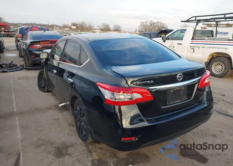 2014 Nissan Sentra Fe+ S/Fe+ Sv/S/Sl/Sr/Sv из США, поврежденный, VIN 3N1AB7AP7EY218455